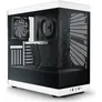 HYTE Y40 White ATX MidiTower Gaming Gehäuse weiß/schwarz, Seitenfenster