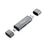 EQUIP 245460 Kartenleser mit USB 3.0-Hub, OTG