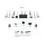 LEVELONE 2-Port-USB-VGA-Kabel-KVM-Switch, audio support