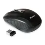 EQUIP 245104 Kabellose optische Reisemaus mit 4 Tasten, Black