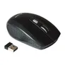 EQUIP 245104 Kabellose optische Reisemaus mit 4 Tasten, Black