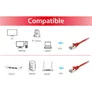 EQUIP 605529 Cat.6 S/FTP Patchkabel, 20m , Rot