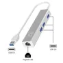 LEVELONE USB-0503 Gigabit USB Network Adapter, USB Hub