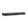 EQUIP 326417 Cat.6 Geschirmtes Patch Panel, Schwarz