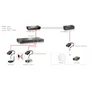 LEVELONE Fast Ethernet PoE Splitter, 802.3af PoE, 5-12V DC Ausgang