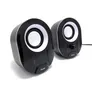 EQUIP 245333 Stereo-2.0-Lautsprecher, Black/White [Schwarz mit weiß]