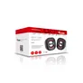 EQUIP 245331 Mini USB-Lautsprecher, Black/Red [Schwarz und Rot]
