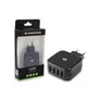 Conceptronic ALTHEA04B 4-Port-25-W-USB-Ladegerät