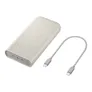 Samsung Powerbank 20.000 mAh 45 Watt, Beige