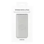Samsung Induktive Powerbank 10.000 mAh 25 Watt, Beige