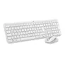 Logitech MK950 Signature Slim Combo Pale Grey - Kabelloses Tastaturkombination
