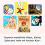 Amazon Fire HD 10 Kids Tablet für Kinder ab dem Vorschulalter - Mit 10-Zoll-Display und Kindersicherung - Version 2023, 32 GB, blau