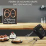 Krups F60858 3Mix 7000 60 Jahre Edition Handmixer 500 Watt schwarz
