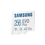 Samsung Evo Plus (2024) 256 GB microSDXC Speicherkarte (160 MB/s, Class 10, U3)