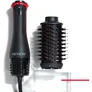 Revlon One-Step Volumiser Plus Warmluftbürste Schwarz, Rot mit Ionisierung