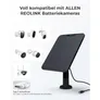 Reolink 6W Solarpanel schwarz