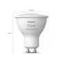 EDU: Philips Hue Starter Set White & Col. Amb. GU10 3x350lm & Dimmschalter