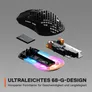 SteelSeries Aerox 3 Kabellose Onyx Gaming Maus mit AquaBarrier™