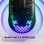 SteelSeries Aerox 3 Kabellose Onyx Gaming Maus mit AquaBarrier™