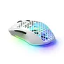 SteelSeries Aerox 3 Kabellose Snow Onyx Gaming Maus mit AquaBarrier™
