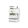 SMEG EGF03CREU 50s Style Siebträgermaschine mit Kaffeemühle Creme