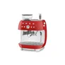 SMEG EGF03RDEU 50s Style Siebträgermaschine mit Kaffeemühle Rot
