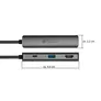Good Connections USB-C-Hub (3-Port), 1x HDMI 2.0, 1x USB-C™ (PD 94W), USB 3.0 A