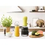 SMEG PBF01BLEU 50s Style Mini-Standmixer Schwarz