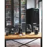 SMEG MFF11BLEU 50s Style Milchaufschäumer Schwarz