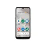 Doro 8100 Plus inkl. Tischladestation und Wallet Case Mobiltelefon grau