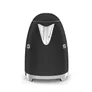 SMEG KLF03BLMEU 50s Style Wasserkocher Schwarz-Matt