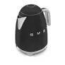 SMEG KLF03BLMEU 50s Style Wasserkocher Schwarz-Matt