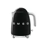 SMEG KLF03BLEU 50s Style Wasserkocher Schwarz