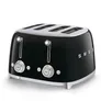 SMEG TSF03BLEU 50s Style Toaster Schwarz