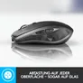 Logitech MX Anywhere 2S Graphite (Refresh 2024) - Bluetooth Maus