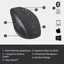 Logitech MX Anywhere 2S Graphite (Refresh 2024) - Bluetooth Maus