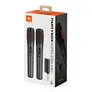 JBL 2x kabellose Mikrofone für Partybox + drahtlosem Empfänger schwarz