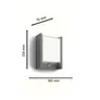 Philips Outdoor Ultra-Efficient Arbour Wandleuchte 3.8W, Bewegungssensor anthraz
