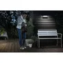 Philips Outdoor Ultra-Efficient Bustan Wandleuchte 3.8W, Bewegungssensor anthraz