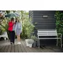 Philips Outdoor Ultra-Efficient Bustan Wandleuchte 3.8W, Bewegungssensor anthraz
