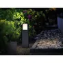 Philips Outdoor Ultra-Efficient Arbour Sockelleuchte 3.8W, 2700 Kelvin anthrazit