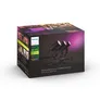 Philips Hue White & Color Ambiance Lily Spot Outdoor schwarz • 3er Pack + Bridge