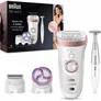 Braun Silk-epil 9-980 SensoSmart Wet & Dry - Epilierer - weiß/roségold