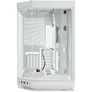HYTE Y70 Zweikammer ATX Midi Tower Gaming Gehäuse Schneeweiß mit Glasfenster
