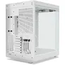 HYTE Y70 Zweikammer ATX Midi Tower Gaming Gehäuse Schneeweiß mit Glasfenster