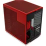 HYTE Y70 Zweikammer ATX Midi Tower Gaming Gehäuse Rot mit Glasfenster