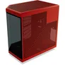 HYTE Y70 Zweikammer ATX Midi Tower Gaming Gehäuse Rot mit Glasfenster