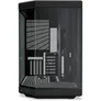 HYTE Y70 Zweikammer ATX Midi Tower Gaming Gehäuse Schwarz mit Glasfenster