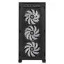 ASUS TUF Gaming GT302 TG ARGB ATX Midi-Tower Gehäuse schwarz