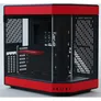HYTE Y60 Red/Black Zweikammer ATX Midi Tower Gehäuse  Seitenfenster